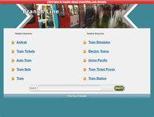 Tablet Screenshot of branchline.com